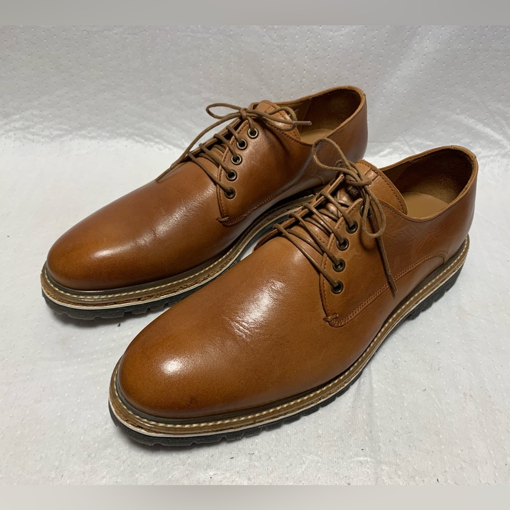 Giorgio Armani shoes, Collezioni Brown Leather lace ups